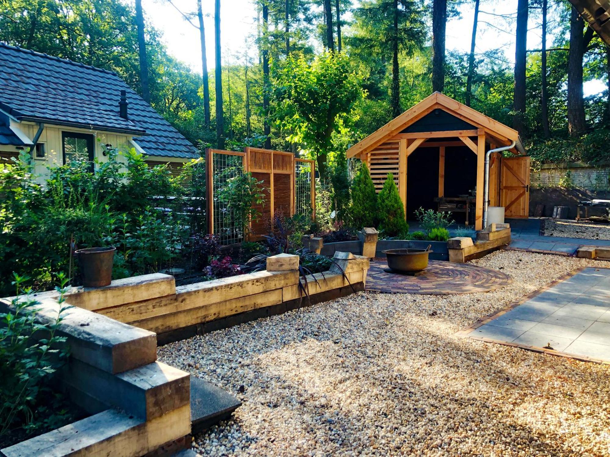 Veluwe Vakantiehuis - Bosuil Lodge Лунтерен Екстер'єр фото